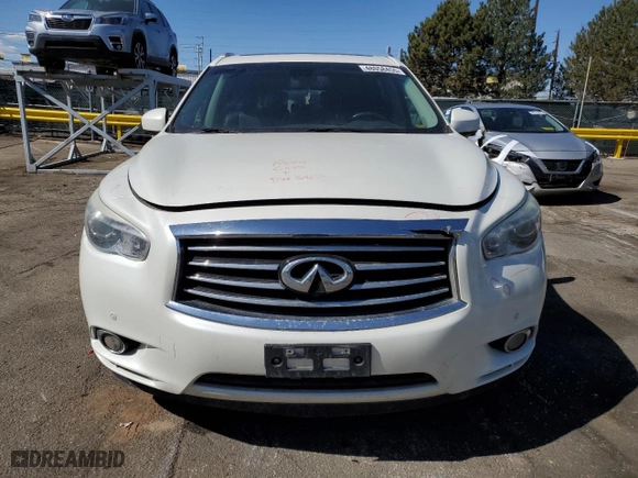 2015 Infiniti QX60 with VIN 5N1AL0MM6FC521686, listed as a Copart auction lot 48058455 with 140,879 mi miles and Salvage Title. Bid and sale history available at carsss.com. Image 5.