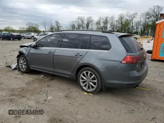 2016 Volkswagen Golf SportWagen TSI S with VIN 3VWC17AU5GM509980, listed as a Copart auction lot 53736345 with 179,606 mi miles and Clean Title. Bid and sale history available at carsss.com. Image 2.
