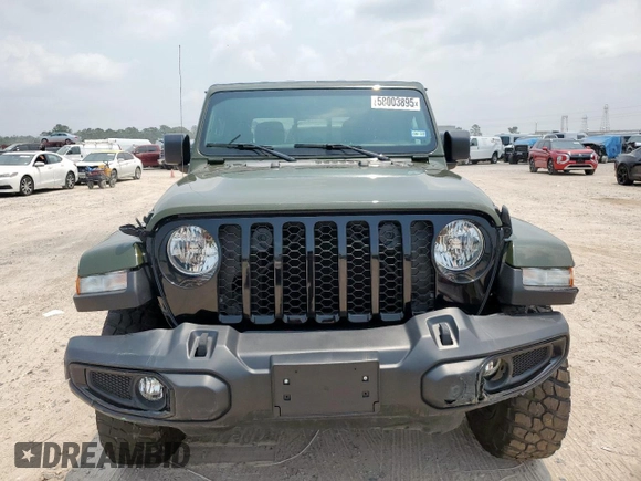 2023 Jeep Gladiator Freedom z VIN 1C6HJTAG9PL543165, wystawiony jako Copart lot #58003895 z przebiegiem 43 614 mil mil oraz Szkoda całkowita • Salvage title. Historia ofert i sprzedaży dostępna na DreamBid. Obrazek 5.