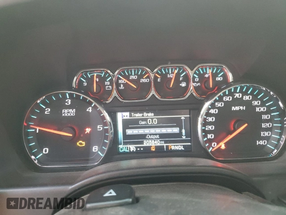 2017 GMC Sierra 1500 SLT z VIN 3GTU2NEC7HG147466, wystawiony jako Copart lot #54657015 z przebiegiem 205 840 mil mil oraz Szkoda całkowita • Salvage title. Historia ofert i sprzedaży dostępna na DreamBid. Obrazek 9.