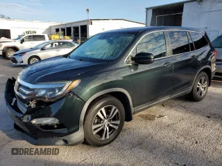 2016 Honda Pilot EX-L z VIN 5FNYF5H65GB042571, wystawiony jako Copart lot #80233734 z przebiegiem 68 985 mil mil oraz Szkoda całkowita • Salvage title. Historia ofert i sprzedaży dostępna na DreamBid. Obrazek 1.