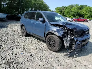 2024 Kia Telluride SX Prestige X-Pro with VIN 5XYP5DGC3RG443483, listed as a Copart auction lot 58978175 with 21,902 mi miles and Salvage title. Bid and sale history available at DreamBid. Image 14.