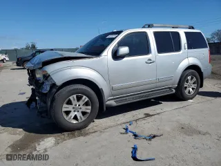 2011 Nissan Pathfinder SV with VIN 5N1AR1NN8BC626591, listed as a Copart auction lot 46791075 with 140,042 mi miles and Salvage Title. Bid and sale history available at carsss.com. Image 1.