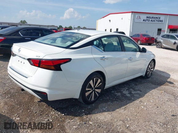 2021 Nissan Altima SV with VIN 1N4BL4DV5MN381985, listed as a IAAI auction lot 42471676 with 75,724 mi miles and . Bid and sale history available at DreamBid. Image 4.