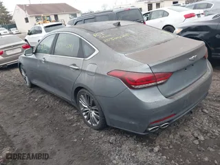 2015 Hyundai Genesis 5.0L with VIN KMHGN4JF7FU054578, listed as a IAAI auction lot 41726190 with 999,999 mi miles. Bid and sale history available at carsss.com. Image 13.