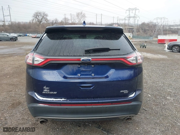2016 Ford Edge SEL with VIN 2FMPK4J84GBB46734, listed as a IAAI auction lot 41446502 with 175,905 mi miles. Bid and sale history available at carsss.com. Image 17.