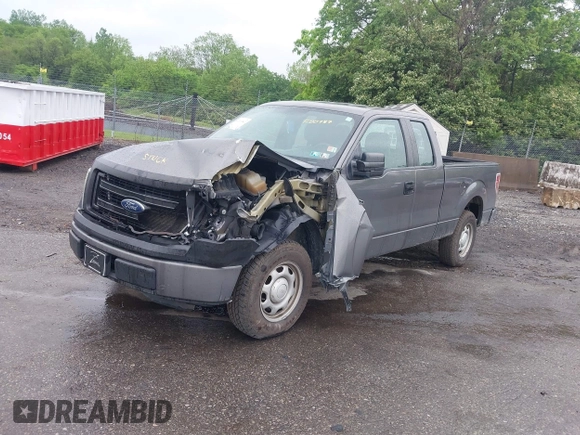 2013 Ford F-150 XL with VIN 1FTEX1CM0DKF00787, listed as a IAAI auction lot 42223847 with 129,202 mi miles and . Bid and sale history available at DreamBid. Image 2.