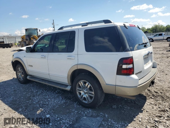 2007 Ford Explorer Eddie Bauer with VIN 1FMEU74817UB86360, listed as a Copart auction lot 55839065 with 154,170 mi miles and Salvage title. Bid and sale history available at DreamBid. Image 2.