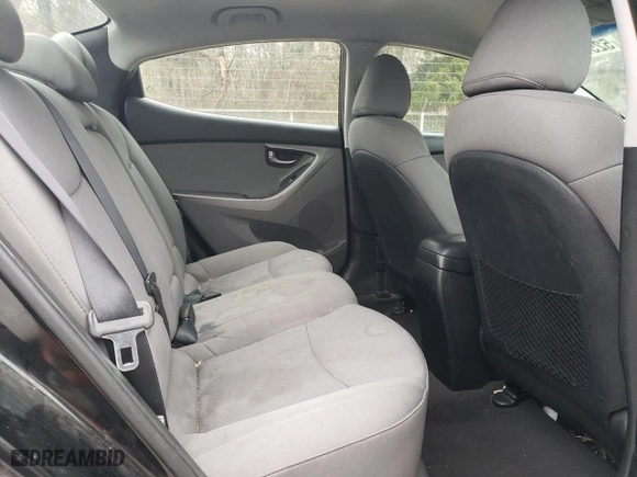 2011 Hyundai Elantra GLS PZEV with VIN 5NPDH4AE9BH002654, listed as a Copart auction lot 52573555 with 154,181 mi miles and Clean Title. Bid and sale history available at carsss.com. Image 10.