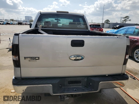 2008 Ford F-150 XL with VIN 1FTRW12W08FB19771, listed as a Copart auction lot 49075345 with 0 mi miles and Salvage Title. Bid and sale history available at carsss.com. Image 6.