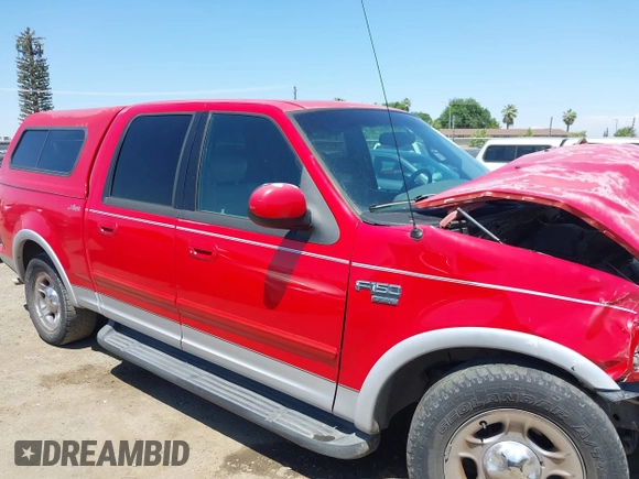 2001 Ford F-150 XLT with VIN 1FTRW07L91KB33447, listed as a IAAI auction lot 42109373 with 134,994 mi miles and . Bid and sale history available at DreamBid. Image 14.