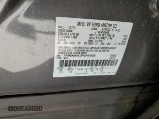 2023 Ford Explorer Platinum with VIN 1FM5K8HC3PGA15926, listed as a Copart auction lot 56700035 with 17,516 mi miles and Salvage title. Bid and sale history available at DreamBid. Image 13.