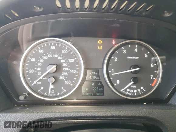 2012 BMW X5 35i z VIN 5UXZV4C58CL756913, wystawiony jako Copart lot #51746195 z przebiegiem 160 295 mil mil oraz Szkoda całkowita • Salvage title. Historia ofert i sprzedaży dostępna na DreamBid. Obrazek 9.