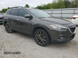 2015 Mazda CX-9 Grand Touring with VIN JM3TB2DA6F0457692, listed as a Copart auction lot 51169375 with 124,936 mi miles and Clean Title. Bid and sale history available at DreamBid. Image 4.