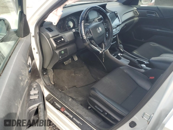 2017 Honda Accord Sedan Sport with VIN 1HGCR2F5XHA308141, listed as a Copart auction lot 47665725 with 98,629 mi miles and Salvage Title. Bid and sale history available at carsss.com. Image 8.