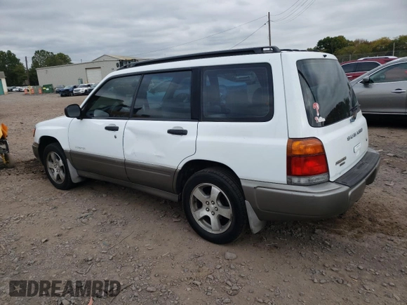 1999 Subaru Forester S with VIN JF1SF6555XH730230, listed as a Copart auction lot 71795924 with 103,455 mi miles and Salvage Title. Bid and sale history available at carsss.com. Image 2.