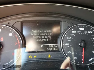 2015 Audi A6 2.0T Premium with VIN WAUCFAFC5FN008445, listed as a Copart auction lot 44324535 with 130,515 mi miles and Salvage Title. Bid and sale history available at carsss.com. Image 9.