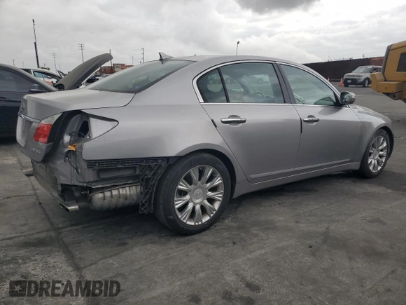 2010 Hyundai Genesis with VIN KMHGC4DE7AU086304, listed as a Copart auction lot 72183134 with 100,597 mi miles and Salvage Title. Bid and sale history available at carsss.com. Image 3.