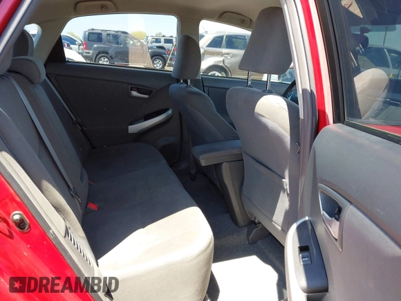 2011 Toyota Prius I with VIN JTDKN3DU9B1448680, listed as a IAAI auction lot 42212928 with 157,250 mi miles and . Bid and sale history available at DreamBid. Image 8.