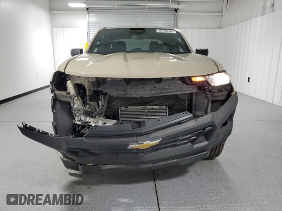 2024 Chevrolet Colorado 2WD Work Truck with VIN 1GCGSBEC1R1145420, listed as a Copart auction lot 55925265 with 12,507 mi miles and Clean Title. Bid and sale history available at DreamBid. Image 5.