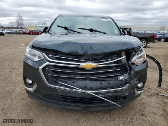 2018 Chevrolet Traverse LT Cloth with VIN 1GNEVGKW1JJ111452, listed as a Copart auction lot 53346845 with 114,622 mi miles and Clean Title. Bid and sale history available at carsss.com. Image 5.