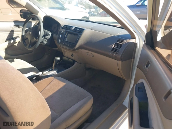 2002 Honda Civic LX with VIN 1HGEM22532L035360, listed as a IAAI auction lot 41759486 with 264,416 mi miles. Bid and sale history available at carsss.com. Image 5.