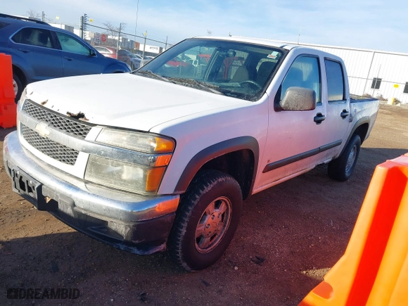 2007 Chevrolet Colorado LT w/1LT with VIN 1GCDT13E278140410, listed as a IAAI auction lot 41469960 with 223,465 mi miles. Bid and sale history available at carsss.com. Image 17.