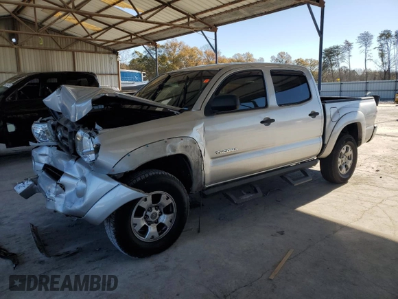 2009 Toyota Tacoma PreRunner with VIN 3TMJU62N99M074645, listed as a Copart auction lot 84477604 with 126,044 mi miles and Salvage Title. Bid and sale history available at carsss.com. Image 1.