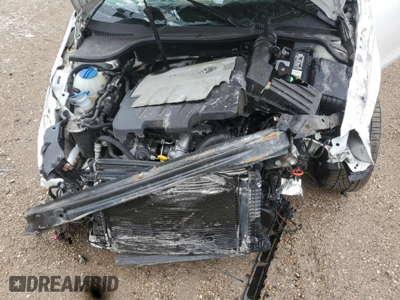 2014 Volkswagen Golf TDI with VIN WVWDM7AJ6EW009389, listed as a Copart auction lot 61379895 with Not provided miles and Salvage title. Bid and sale history available at DreamBid. Image 11.