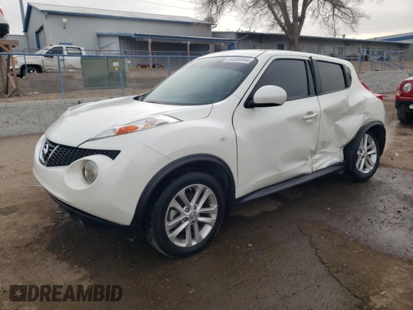 2014 Nissan Juke S with VIN JN8AF5MV8ET356745, listed as a Copart auction lot 84500944 with 33,749 mi miles and Salvage Title. Bid and sale history available at carsss.com. Image 1.