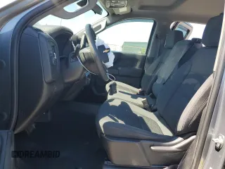 2021 Chevrolet Silverado 1500 Custom with VIN 1GCPWBEK3MZ437320, listed as a Copart auction lot 49348155 with 28,563 mi miles and Salvage Title. Bid and sale history available at DreamBid. Image 7.