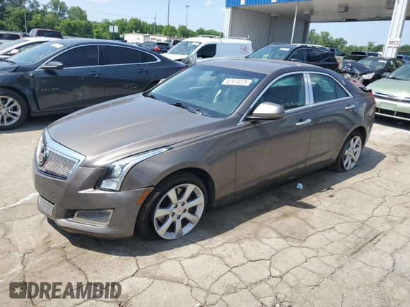 2014 Cadillac ATS Standard AWD with VIN 1G6AG5RX7E0163400, listed as a Copart auction lot 62474225 with 148,932 mi miles and Clean title. Bid and sale history available at DreamBid. Image 1.