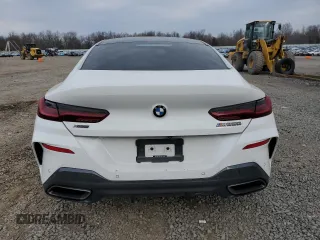 2020 BMW 8 Series M850i with VIN WBAGV8C00LCD80972, listed as a Copart auction lot 46907745 with Not provided miles and Salvage title. Bid and sale history available at DreamBid. Image 6.