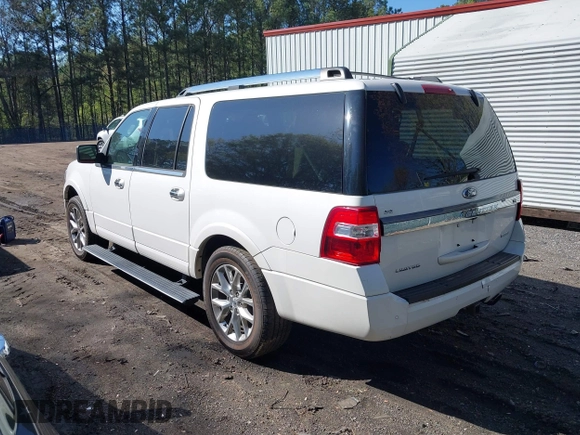 2015 Ford Expedition Max Limited with VIN 1FMJK2AT6FEF09911, listed as a IAAI auction lot 42009348 with 144,172 mi miles and . Bid and sale history available at DreamBid. Image 3.