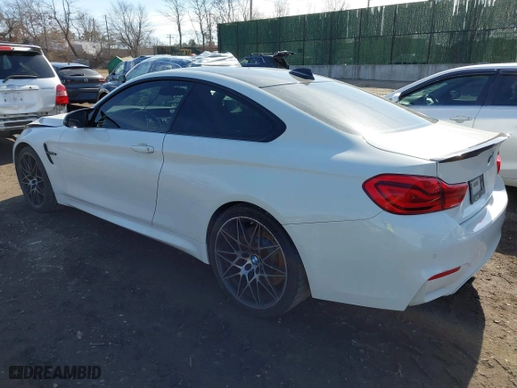2019 BMW M4 with VIN WBS4Y9C5XKAG67446, listed as a IAAI auction lot 41669865 with 103,230 mi miles. Bid and sale history available at carsss.com. Image 3.