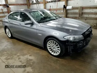 2013 BMW 5 Series 535i xDrive with VIN WBAFU7C59DDU70568, listed as a Copart auction lot 52513685 with 113,253 mi miles and Salvage Title. Bid and sale history available at carsss.com. Image 14.