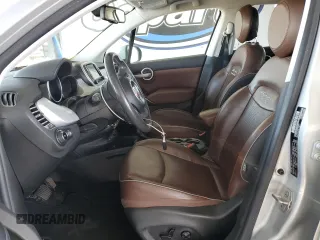 2016 FIAT 500X Lounge with VIN ZFBCFXDTXGP395057, listed as a Copart auction lot 57891025 with 126,980 mi miles and Clean title. Bid and sale history available at DreamBid. Image 7.