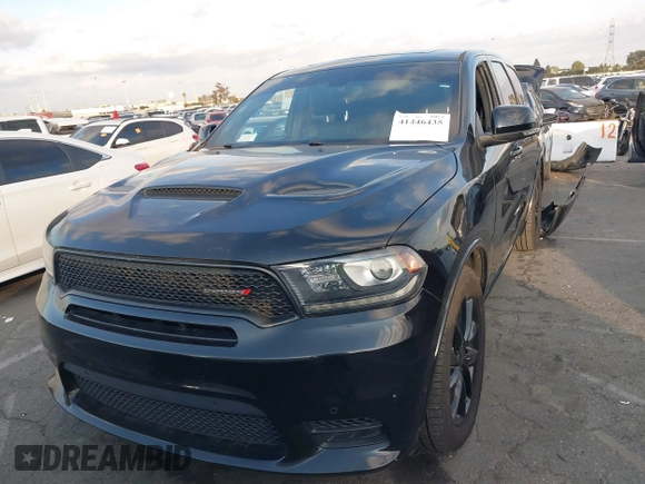 2018 Dodge Durango R/T with VIN 1C4SDHCT8JC495243, listed as a IAAI auction lot 41446435 with 72,677 mi miles and . Bid and sale history available at DreamBid. Image 12.