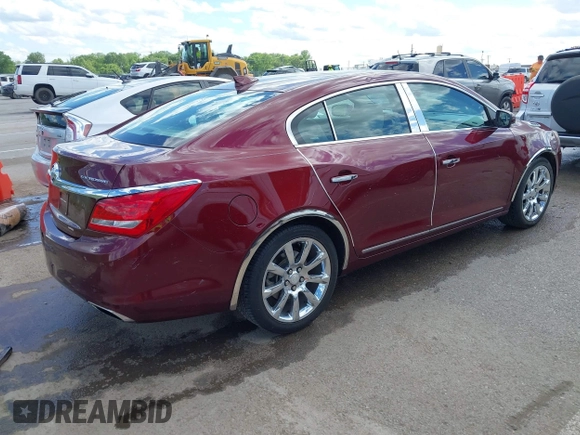 2015 Buick LaCrosse Premium I with VIN 1G4GD5G36FF123352, listed as a IAAI auction lot 42320470 with 124,358 mi miles and . Bid and sale history available at DreamBid. Image 4.