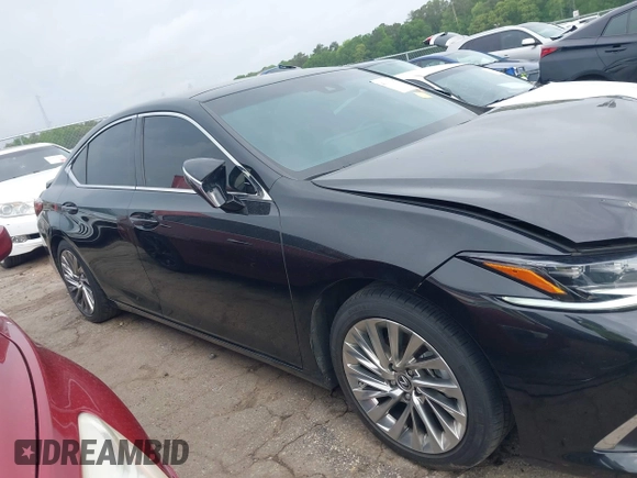 2023 Lexus ES 350 Ultra Luxury with VIN 58AFZ1B17PU150139, listed as a IAAI auction lot 42091947 with 35,216 mi miles and . Bid and sale history available at DreamBid. Image 13.