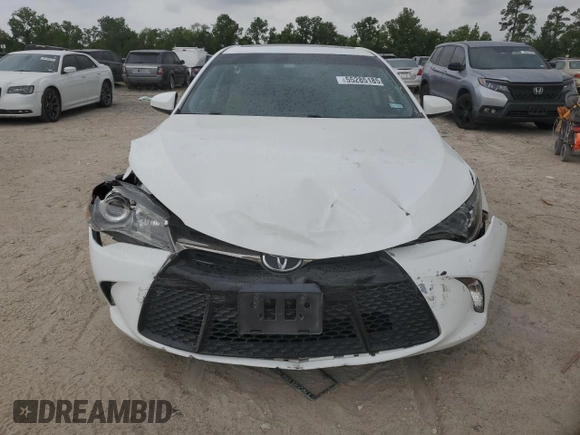 2015 Toyota Camry XLE with VIN 4T1BF1FK9FU017897, listed as a Copart auction lot 55285185 with 74,255 mi miles and Salvage Title. Bid and sale history available at DreamBid. Image 5.