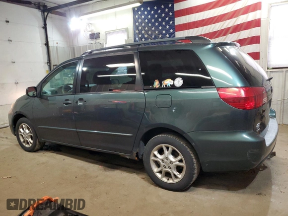 2005 Toyota Sienna LE with VIN 5TDBA23C05S054345, listed as a Copart auction lot 49005455 with 218,508 mi miles and Clean Title. Bid and sale history available at carsss.com. Image 2.