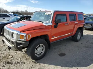2008 Hummer H3 SUV with VIN 5GTEN13E388112429, listed as a Copart auction lot 80866474 with 209,206 mi miles and Clean Title. Bid and sale history available at carsss.com. Image 1.