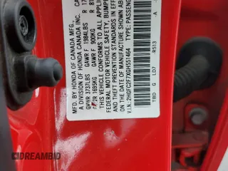 2016 Honda Civic Sedan EX with VIN 2HGFC2F7XGH551464, listed as a Copart auction lot 41768795 with 66,736 mi miles and Salvage Title. Bid and sale history available at carsss.com. Image 15.