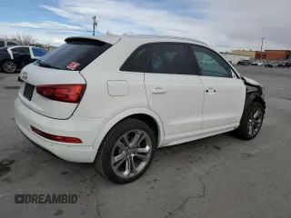 2017 Audi Q3 Premium Plus with VIN WA1HCCFS3HR009720, listed as a Copart auction lot 86170574 with 92,463 mi miles and Salvage title. Bid and sale history available at DreamBid. Image 3.