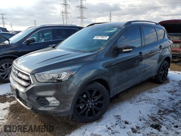 2017 Ford Escape Titanium with VIN 1FMCU9JD4HUA03023, listed as a Copart auction lot 88179925 with 0 mi miles and Clean Title. Bid and sale history available at carsss.com. Image 1.