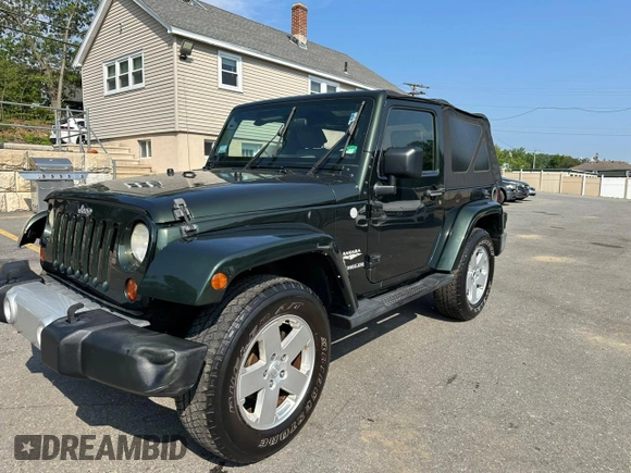 2010 Jeep Wrangler Sahara with VIN 1J4AA5D18AL222491, listed as a Copart auction lot 60045815 with 173,280 mi miles and Clean title. Bid and sale history available at DreamBid. Image 1.