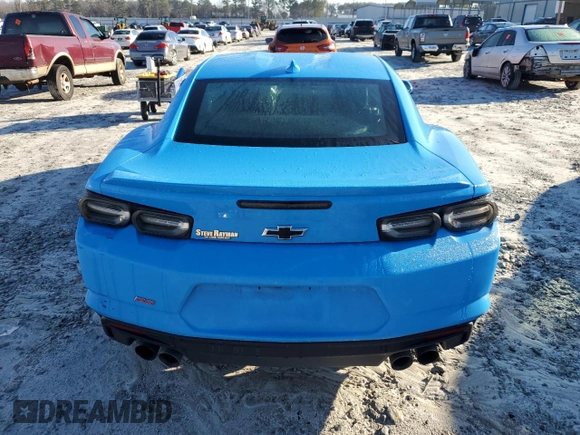 2023 Chevrolet Camaro LT1 with VIN 1G1FF1R77P0114711, listed as a Copart auction lot 43577835 with 35,955 mi miles and Clean Title. Bid and sale history available at DreamBid. Image 6.