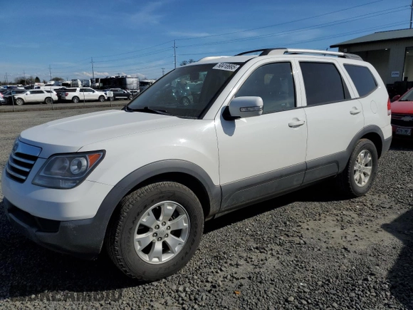 2009 Kia Borrego EX with VIN KNDJH741195016118, listed as a Copart auction lot 50418995 with 176,968 mi miles and Salvage Title. Bid and sale history available at carsss.com. Image 1.
