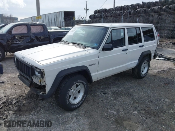 1996 Jeep Cherokee Sport with VIN 1J4FJ68S6TL234012, listed as a IAAI auction lot 41571658 with 255,817 mi miles. Bid and sale history available at carsss.com. Image 2.